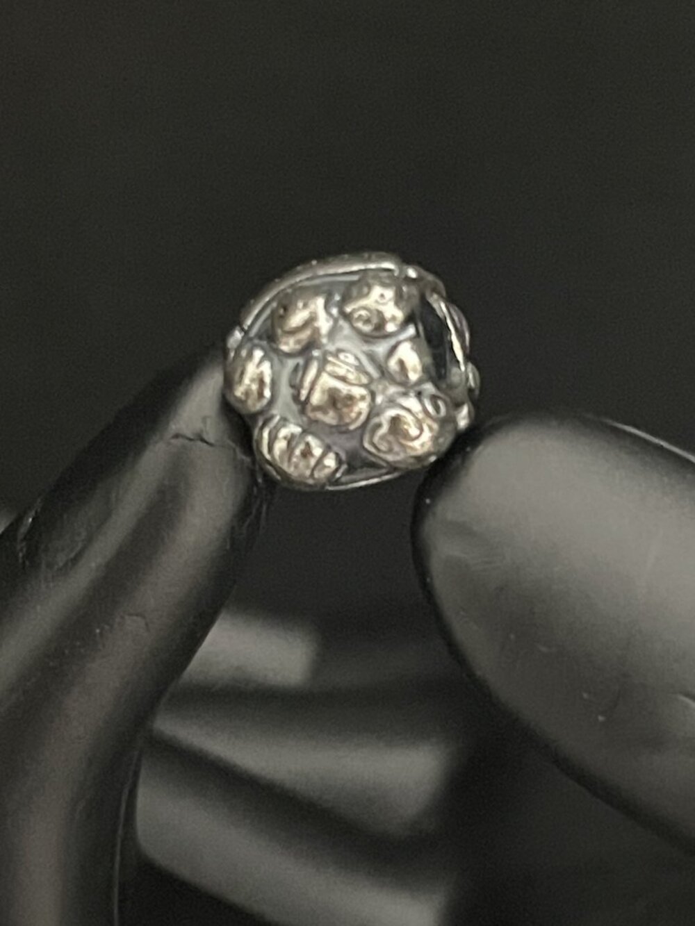 Pandora retired sterling silver 925"Love & Family" charm